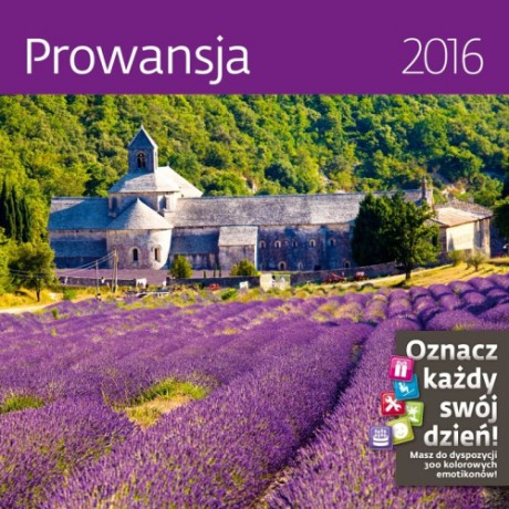 Prowansja. Kalendarz ścienny 2016
