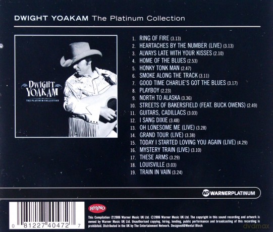 Dwight Yoakam: The Platinum Collection [CD]