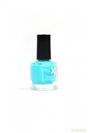 MISS X Lakier do paznokci 238 mięta brokat 8 ml