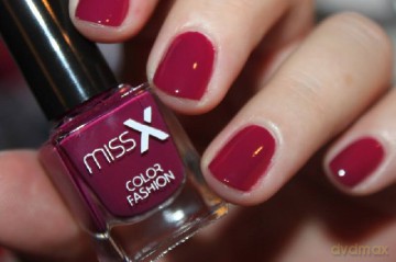 MISS X Lakier do paznokci 16 śliwka