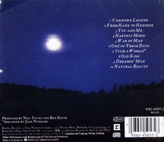 Neil Young: Harvest Moon [CD]