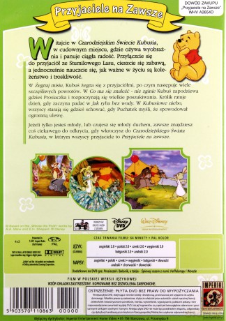 Czarodziejski świat Kubusia 5: Przyjaciele na zawsze (Disney) (Kubuś Puchatek) [DVD]