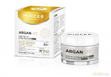 Mincer Pharma ArganLife 50+ Krem odżywczy na dzień i noc 50 ml