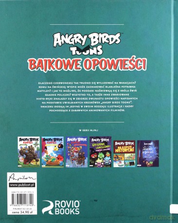 Angry Birds Toons. Bajkowe opowieści (twarda) [KSIĄŻKA]