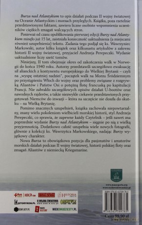 Burza nad Atlantykiem (Tom 2) - Andrzej Perepeczko, Wawrzyniec Markowski (twarda) [KSIĄŻKA]