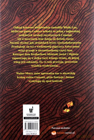 Jasioł i Mgłosia. Baśń z Camonii- Walter Moers (twarda) [KSIĄŻKA]