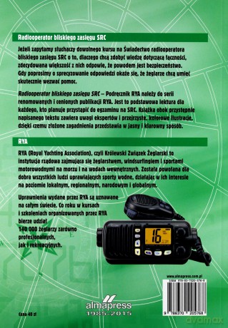 Radiooperator bliskiego zasięgu SRC. Podręcznik RYA - Tim Bartlett [KSIĄŻKA]