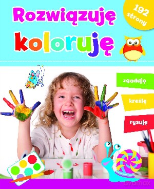 Rozwiązuję koloruję - Anna Wiśniewska [KSIĄŻKA]