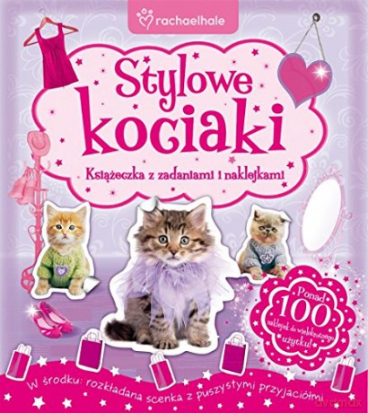 Stylowe kociaki. Książeczka z zadaniami i naklejkami [KSIĄŻKA]