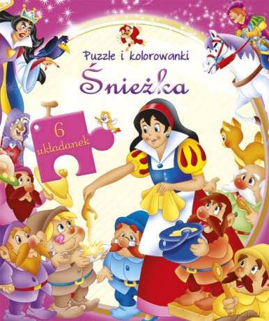 Śnieżka. Puzzle i kolorowanki (twarda) [KSIĄŻKA]