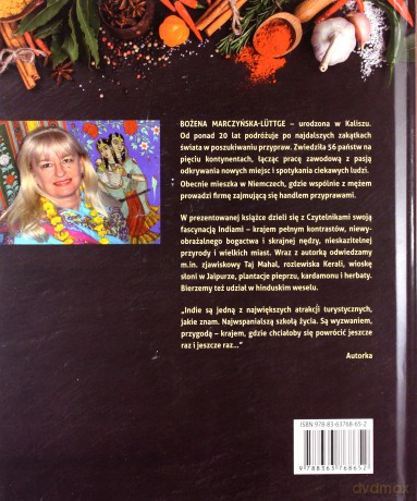 Świat ma zapach przypraw. Indie - Bożena Marczyńska-Luttge (twarda) [KSIĄŻKA]