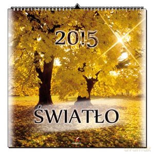 Światło. Kalendarz ścienny 2015 [KALENDARZ]