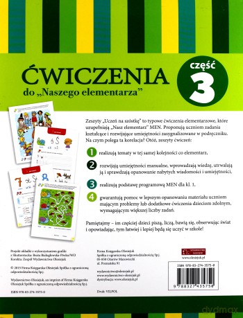Teczka Uczeń na szóstkę. Ćwiczenia do Naszego elementarza. Część 3 - Anna Wiśniewska [KSIĄŻKA]