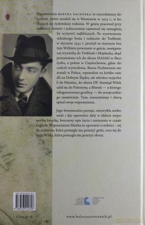 Umierać tez trzeba umieć - Mietek Pachter (twarda) [KSIĄŻKA]