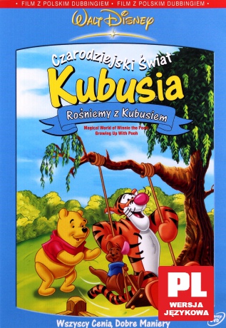 Czarodziejski świat Kubusia 8: Rośniemy z Kubusiem (Disney) (Kubuś Puchatek) [DVD]