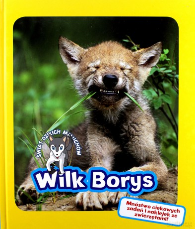Wilk Borys. Świat dzikich maluchów (twarda) [KSIĄŻKA]
