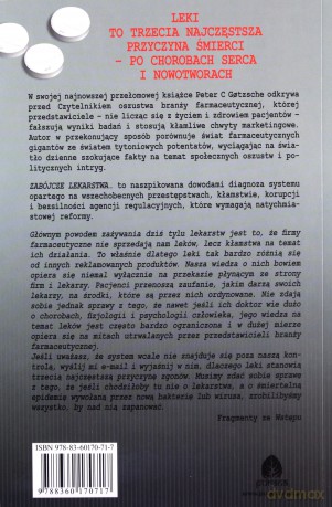 Zabójcze lekarstwa - Peter C Gotzsche [KSIĄŻKA]