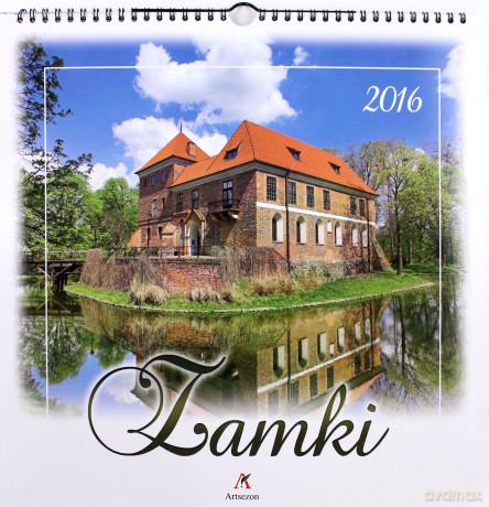 Zamki. Kalendarz ścienny 2015 [KALENDARZ]