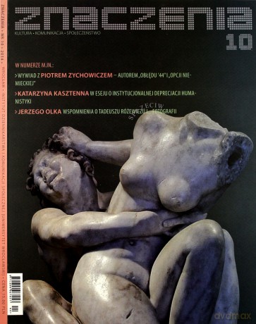 Znaczenia. Kultura, komunikacja, społeczeństwo 10/2014 [KSIĄŻKA]