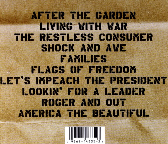 Neil Young: Living With War [CD]