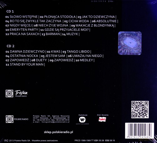 Koncerty w Trójce vol. 1: Maciej Maleńczuk & Zespół Psychodancing [2CD]