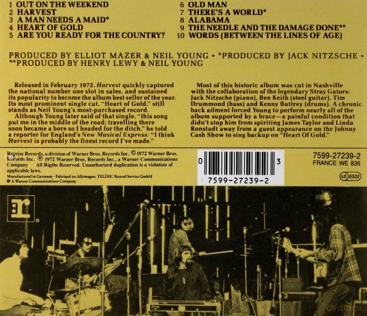 Neil Young: Harvest [CD]
