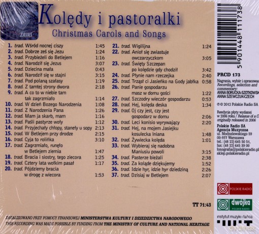 Muzyka źródeł vol. 24 Kolędy i pastorałki [CD]