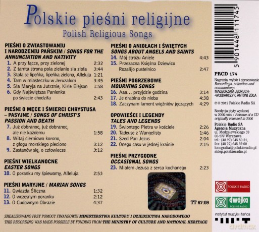 Muzyka źródeł vol. 25 Polskie Pieśni Religijne [CD]