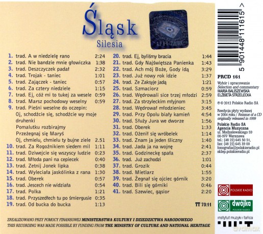 Muzyka Źródeł 12: Ślask (digipack) [CD]