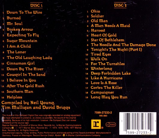 Neil Young: Decade [2CD]