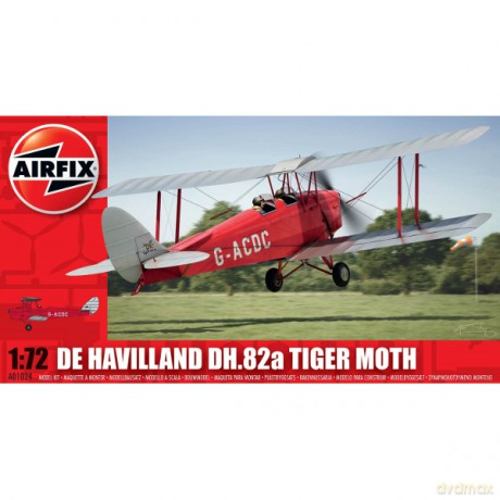 AIRFIX De Havilland DH.82a Tiger Moth [MODELARSTWO]