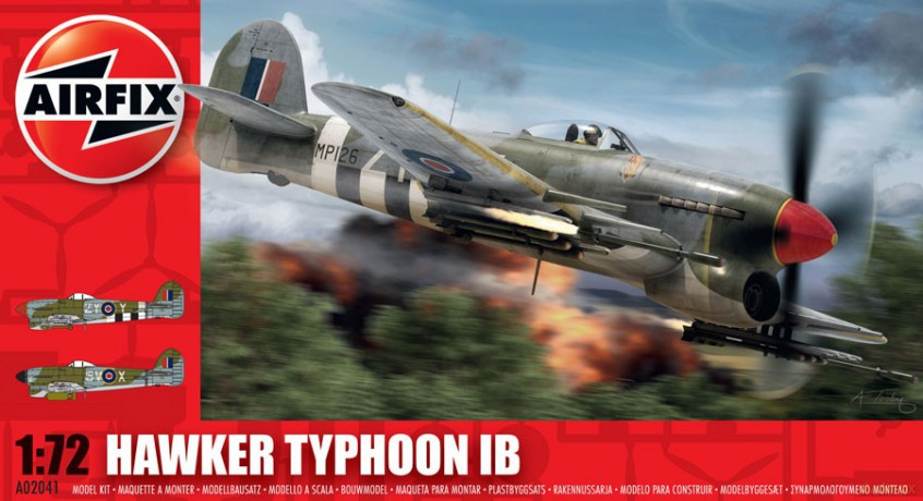 AIRFIX Hawker Typhoon IB [MODELARSTWO]