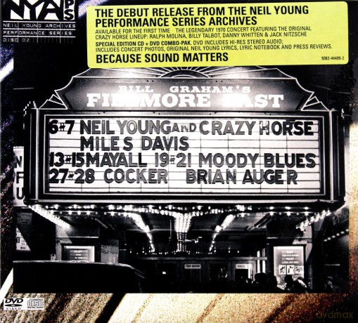 Neil Young&Crazy Horse: Live At The Fillmore East1970 [CD]+[DVD]