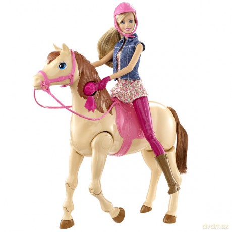 BARBIE Dżokejka i konik