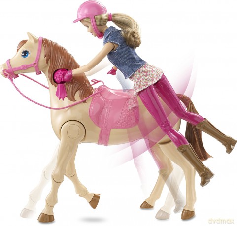 BARBIE Dżokejka i konik