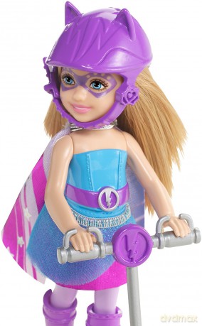 BARBIE Księżniczka na hulajnodze, niebieska