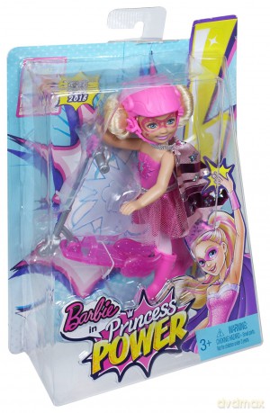 BARBIE Księżniczka na hulajnodze, różowa