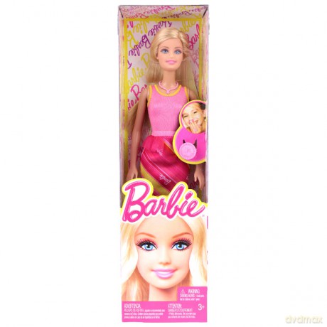 BARBIE Lalka z pierścionkiem jasnoróżowa