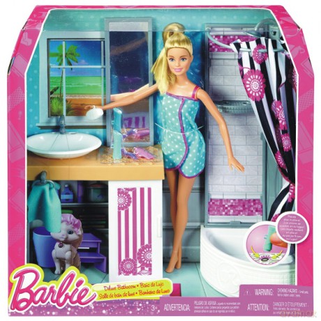 BARBIE Mebelki, łazienka