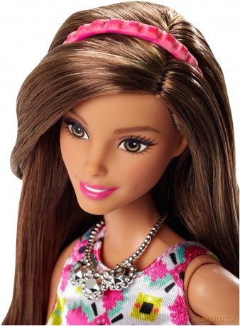 BARBIE Miejski blask, sukienka w kwiaty