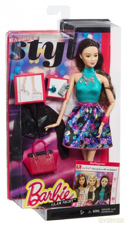 BARBIE Miejski blask, zielona bluzka