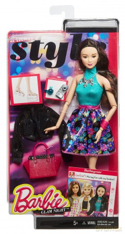 BARBIE Miejski blask, zielona bluzka
