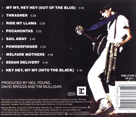 Neil Young & Crazy Horse: Rust Never Sleeps [CD]