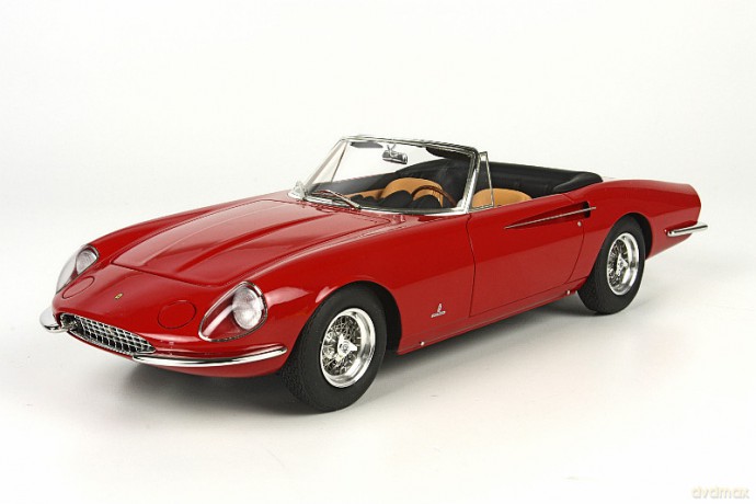 BBR Ferrari 365 California 1966 (red) [MODELARSTWO]