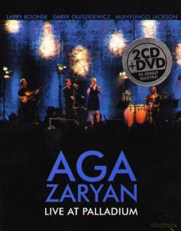 Aga Zaryan: Live At Palladium (digipack) [2CD]+[DVD]