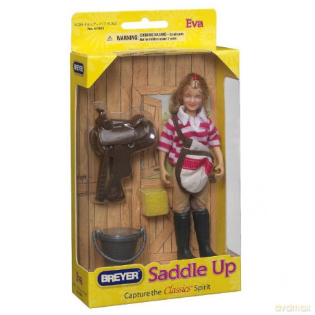 BREYER Lalka Eva dżokej 15 cm [FIGURKA]