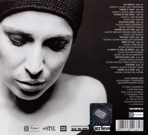 Aga Zaryan: Picking Up The Pieces (digipack) CD]