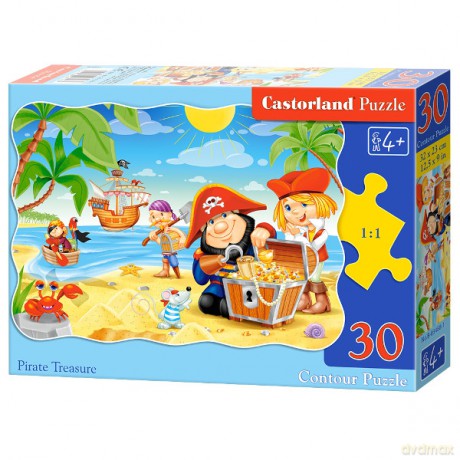 CASTOR 30 el. Pirate Treasure [PUZZLE]