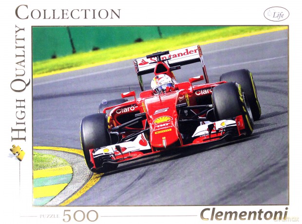 CLEMENTONI 500 el. Most Czerwone Serce [PUZZLE]