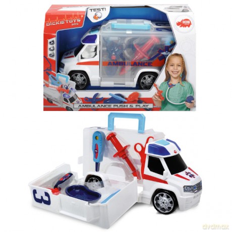 DICKIE Ambulans z zestawem lekarskim